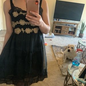 Anthropologie Tulle Dress